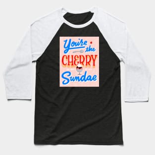 Cherry Sundae Baseball T-Shirt